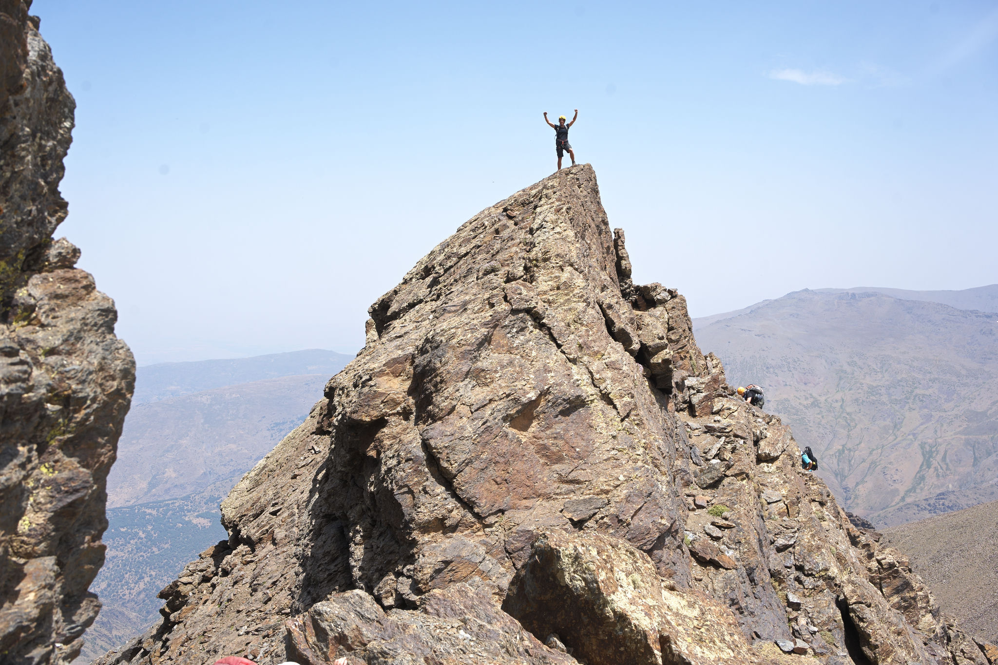 Treading the fine line between Scrambling and Rock Climbing