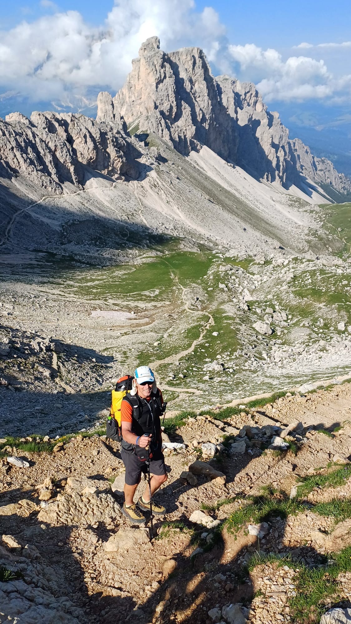 Me at the col