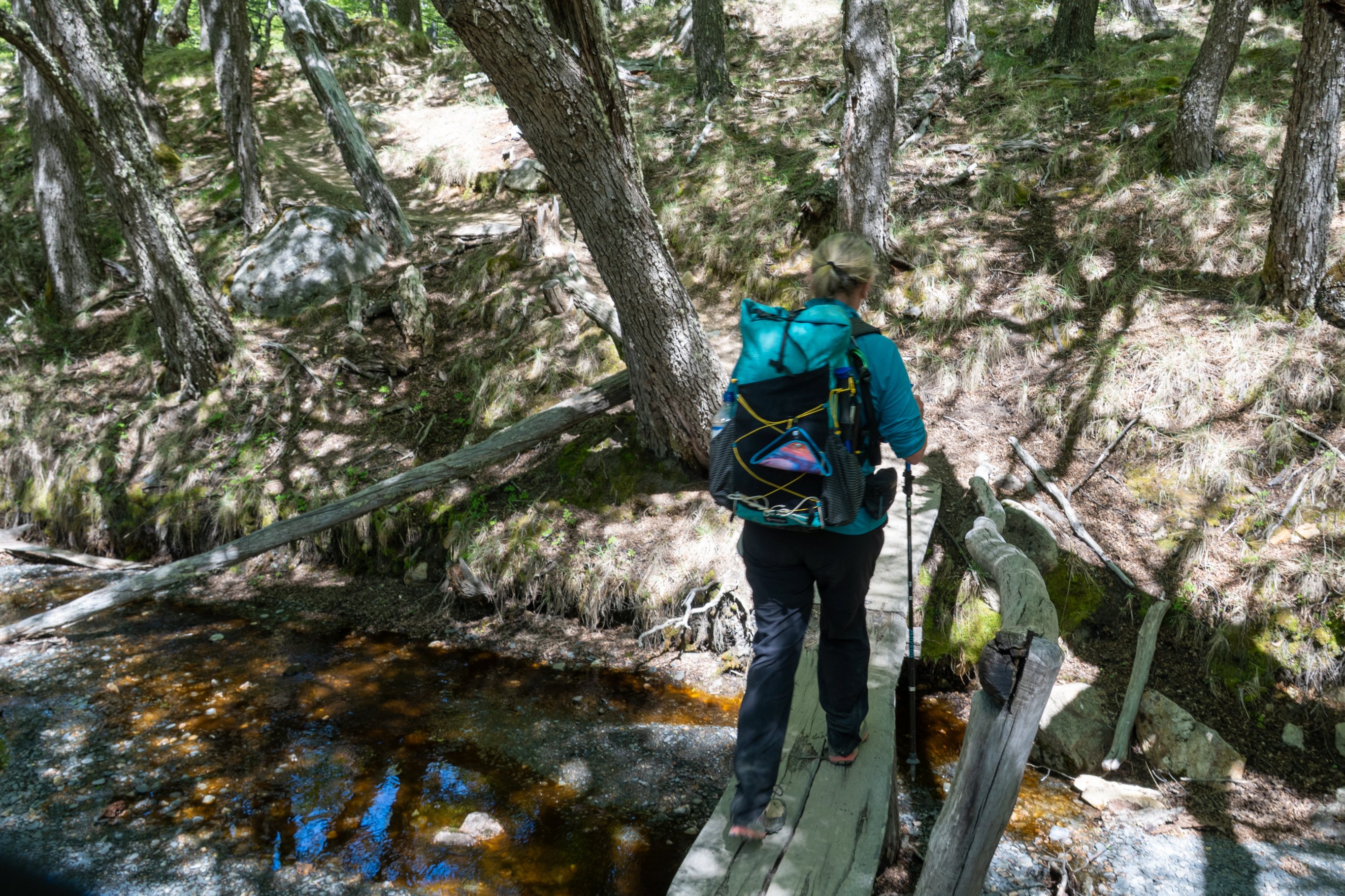 There was a bridge over this one!